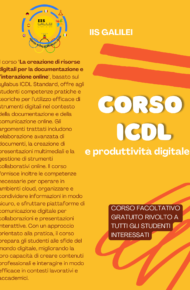 locandina corso ICDL