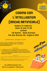 locandina coderdojo al Grattoni