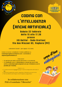 locandina coderdojo al Grattoni